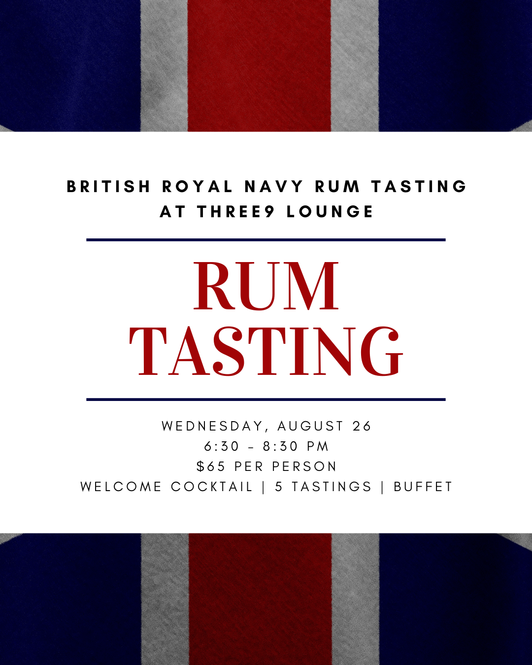 Rum Tasting: British Royal Navy