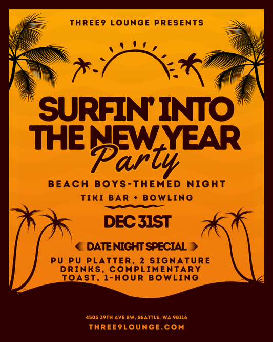 Surfin’ Into the New Year at Three9 Lounge!