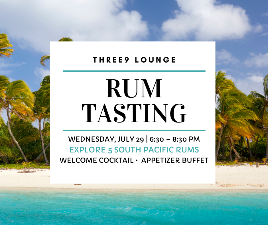 Rum Tasting: A Taste of the South Pacific
