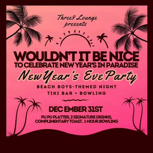 Surfin’ Into the New Year at Three9 Lounge!